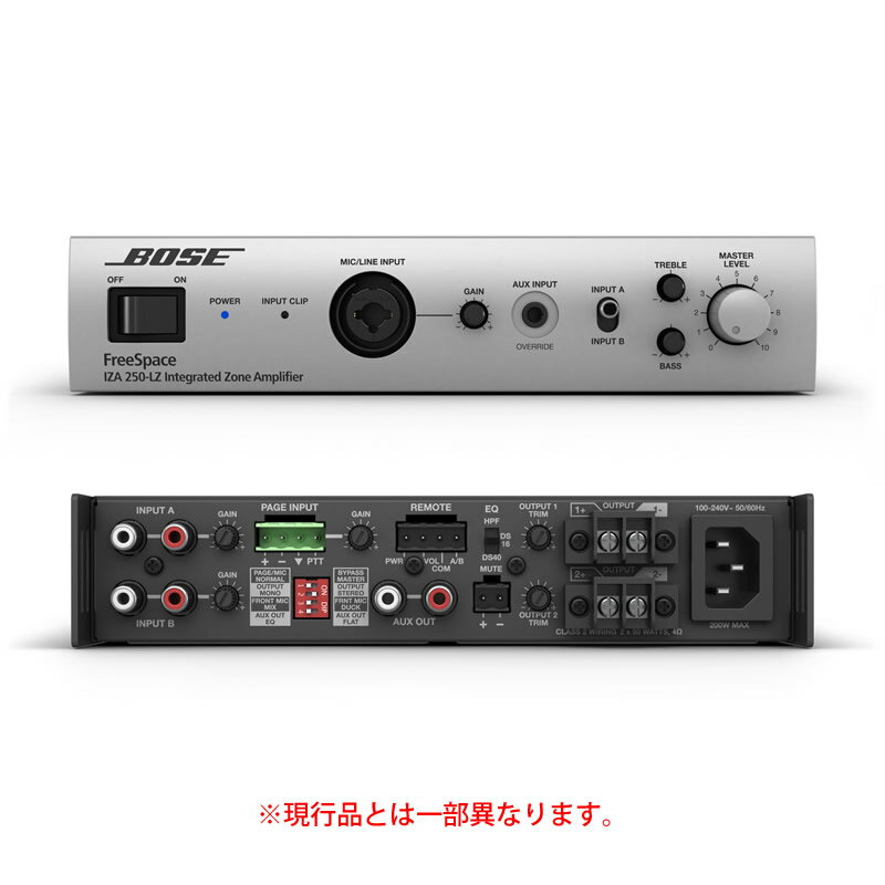 ボーズ BOSE 1706Ⅱ パワーアンプ Amazon | Bose 1706II パワーアンプ | プロ用パワーアンプ