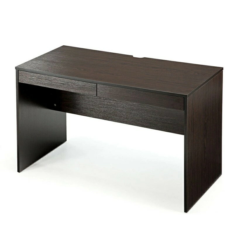 サンワダイレクト パソコンデスク 木製 幅  引き出し付き ワークデスク 100-deskh010br