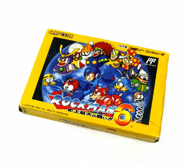 箱付き！　ロックマン6 ファミコン 楽天市場】カプコン ロックマン6 ファミコン | 価格比較 - 商品