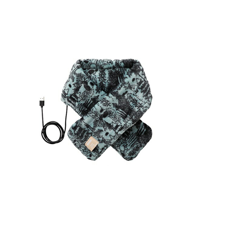 ムーミン BRUNO USBネックウォーマー ブルー BOA121-MBL