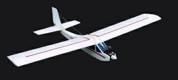 楽天市場】ムサシノ模型飛行機研究所 プレイリー号L エンジン機 00002