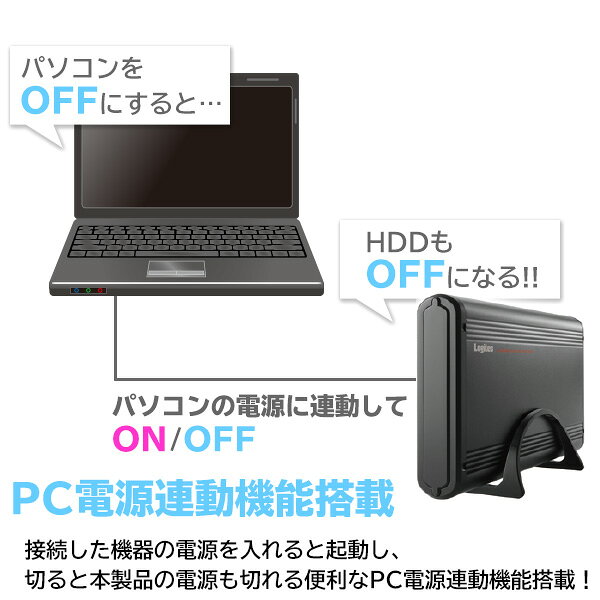 ロジテック アルミボディ 3.5インチ 外付けHDDケース LHR-EKWU3BK