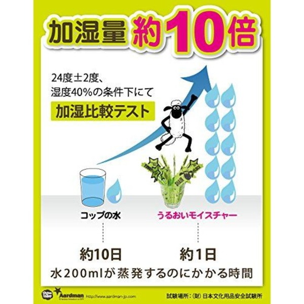 ひつじのショーン 温湿度計/うるおいモイスチャー加湿器 セット