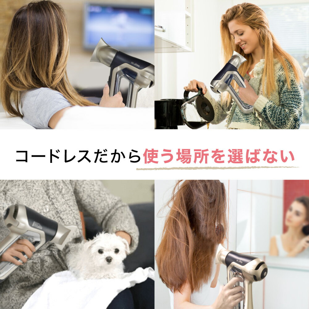 楽天市場】ライソン LITHON スタイリングコードレスドライヤー