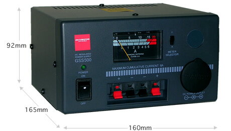 ☆DIAMOND　20Aスイッチング安定化電源　GZD2000（現状渡し）☆ 送料無料】GZD2000 第一電波工業（ダイヤモンド） スイッチング