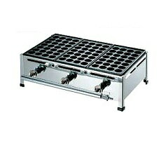 楽天市場】カンダ 銅 たこ焼き台 2連セット lpガス プロパン a 28穴x _