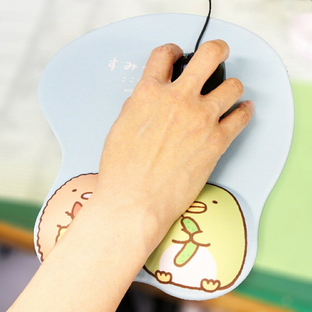 すみっコぐらし 立体マウスパッド ブルー 099292