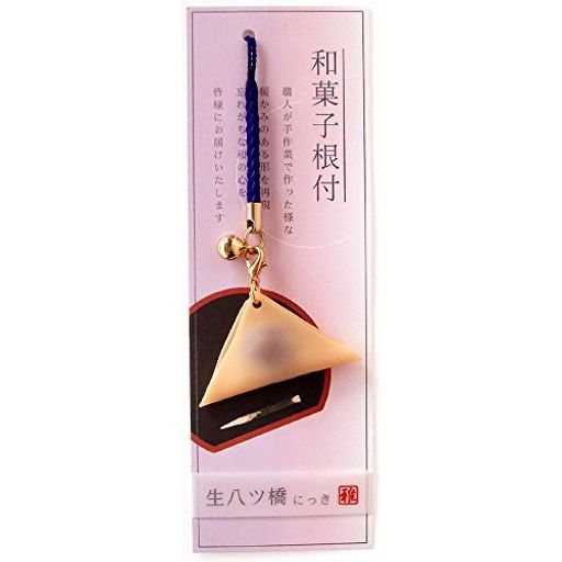 楽天市場】アルタ 和菓子根付 携帯ストラップ 生八ツ橋 にっき
