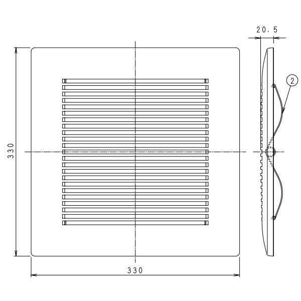 三菱電機　壁付換気扇　EX-25EK6-C 三菱電機 壁付換気扇 EX-25EK6-C公式 ストア
