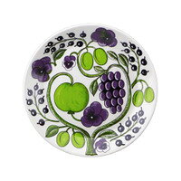 arabia paratiisi purple plate/プレート