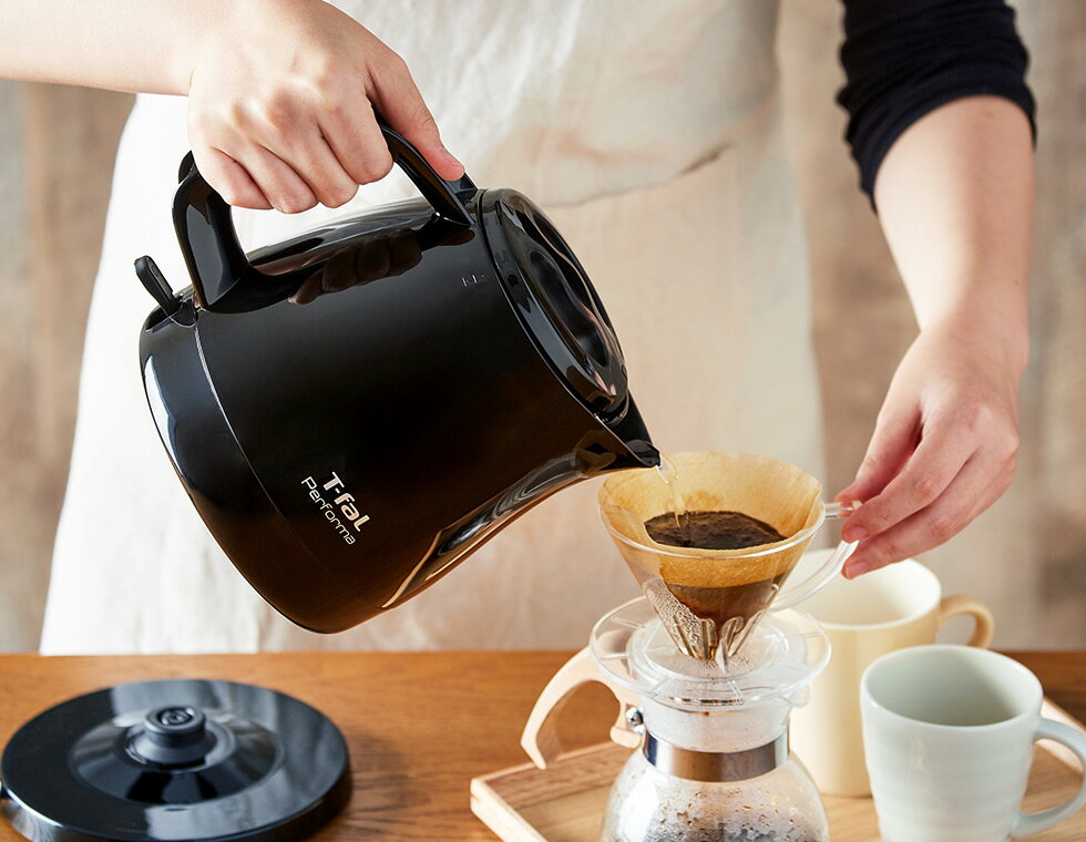 楽天市場】ティファール T-fal パフォーマ ホワイト 電気ケトル0.8L