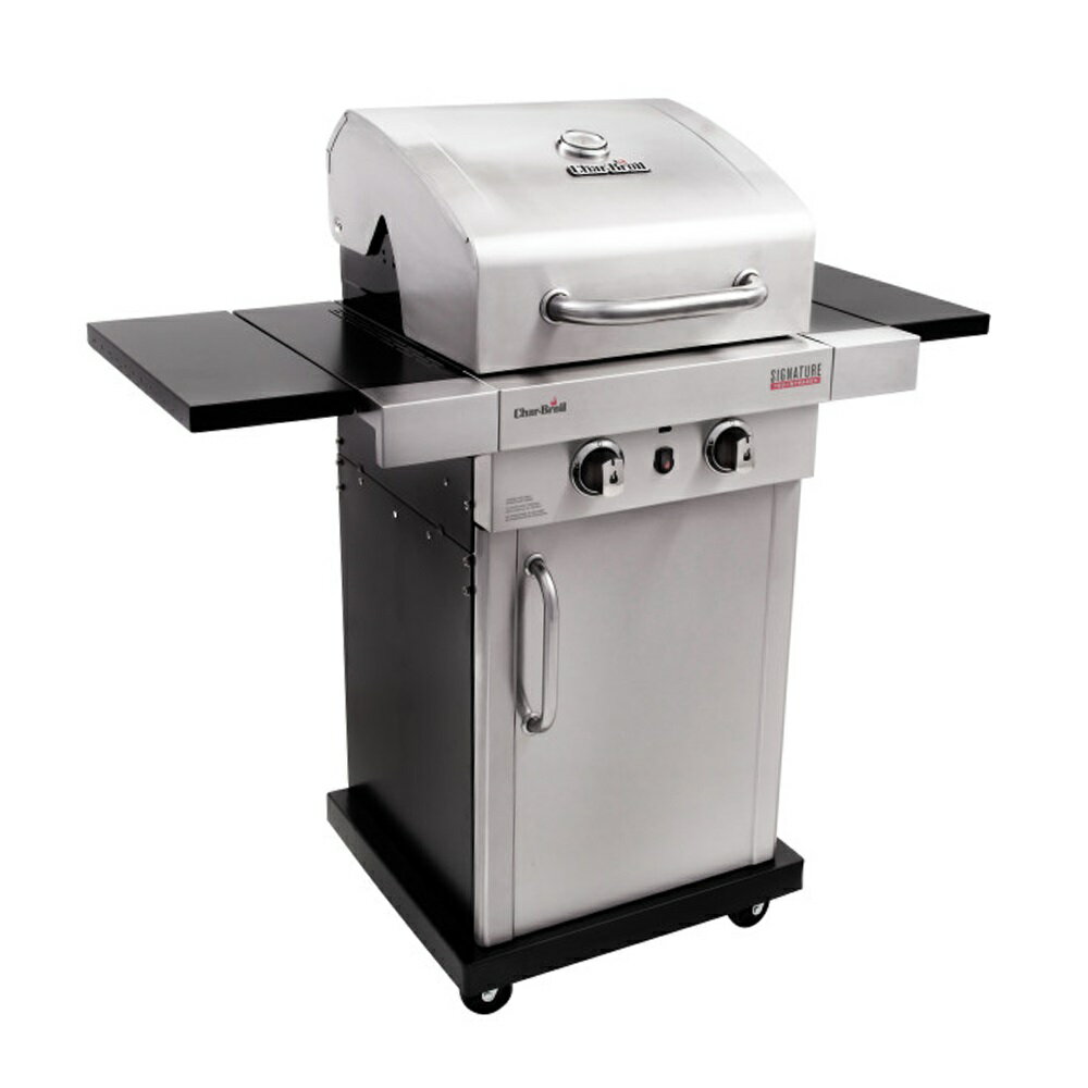 楽天市場】バーベキューコンロ ガス グリル 2バーナー ステンレス Char