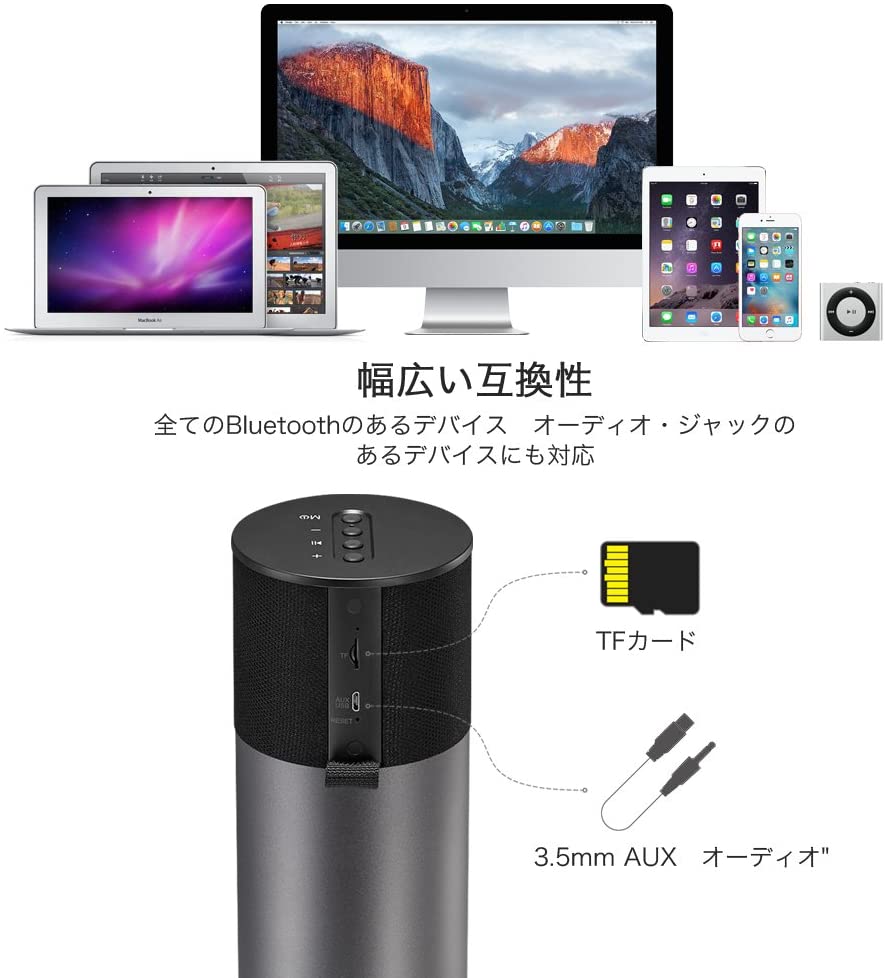 楽天市場】Abramtek Bluetooth4.2 ワイヤレススピーカー A60