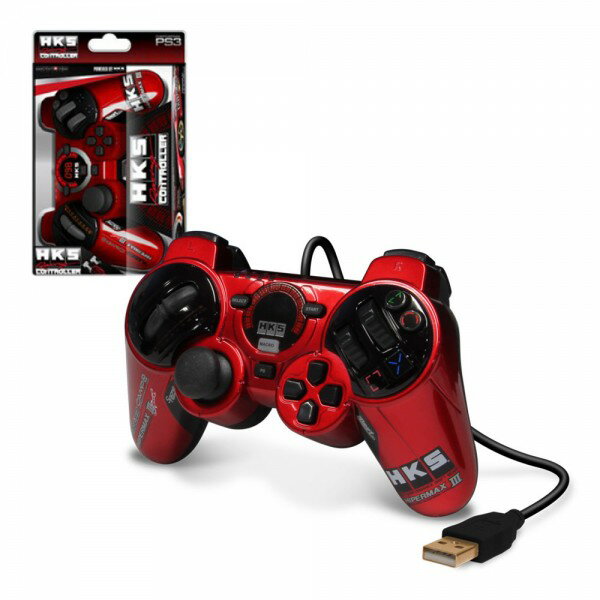 HKS PS3用ゲームコントローラー 楽天市場】レーシングコントローラー HKS RACING CONTROLLER
