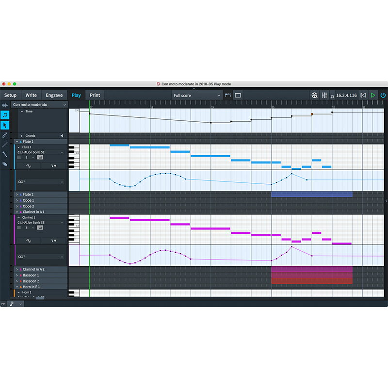 steinberg 楽譜作成ソフト DORICO PRO 2