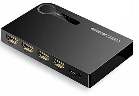 UGREEN HDMI切替器 セレクタ 3入力1出力 リモコン付