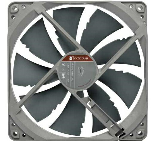 Noctua 140x140x25mm 3-pin 1200rpm ケースファン NF-P14s redux-1200