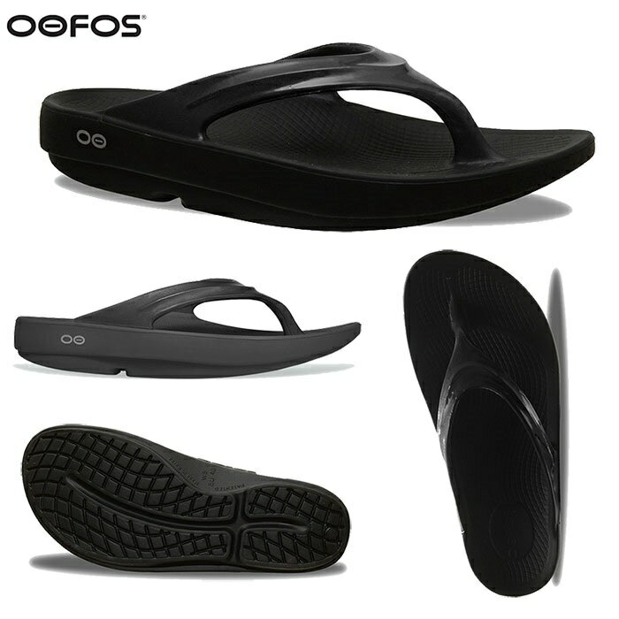 楽天市場】OOFOS ウーフォス OOlala ウーララ 23cm Black 200007