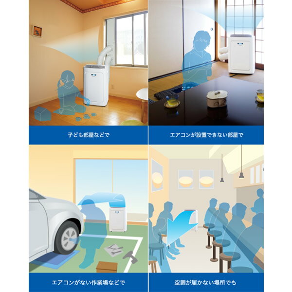 楽天市場】トヨトミ TOYOTOMI 冷暖スポットエアコン TAD-22LW(W