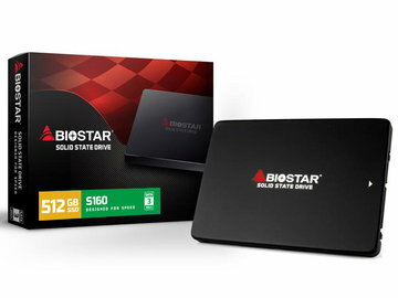 BIOSTAR 2.5インチ SATA 3.0 SSD S160-512GB