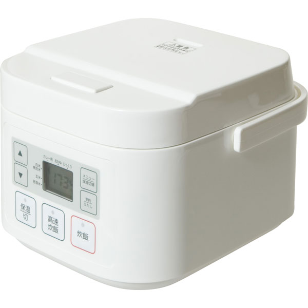 【未使用】マイコン式炊飯器BKR-30-WH　3合 マイコン式炊飯器 BKR-30 ［3合 /マイコン］｜の通販は