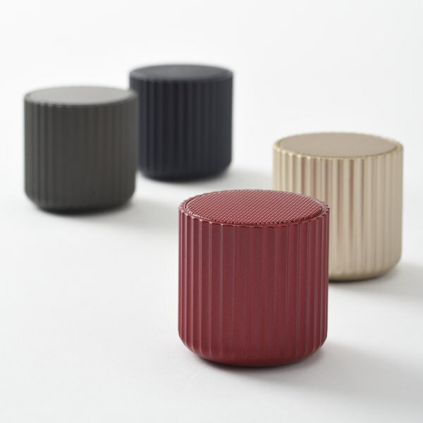 BRUNO ワイヤレススピーカー リブポット BDE046-RD