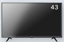 アイリスオーヤマ IRIS OHYAMA 4K対応液晶テレビ 43インチ ブラック 43UB10PB