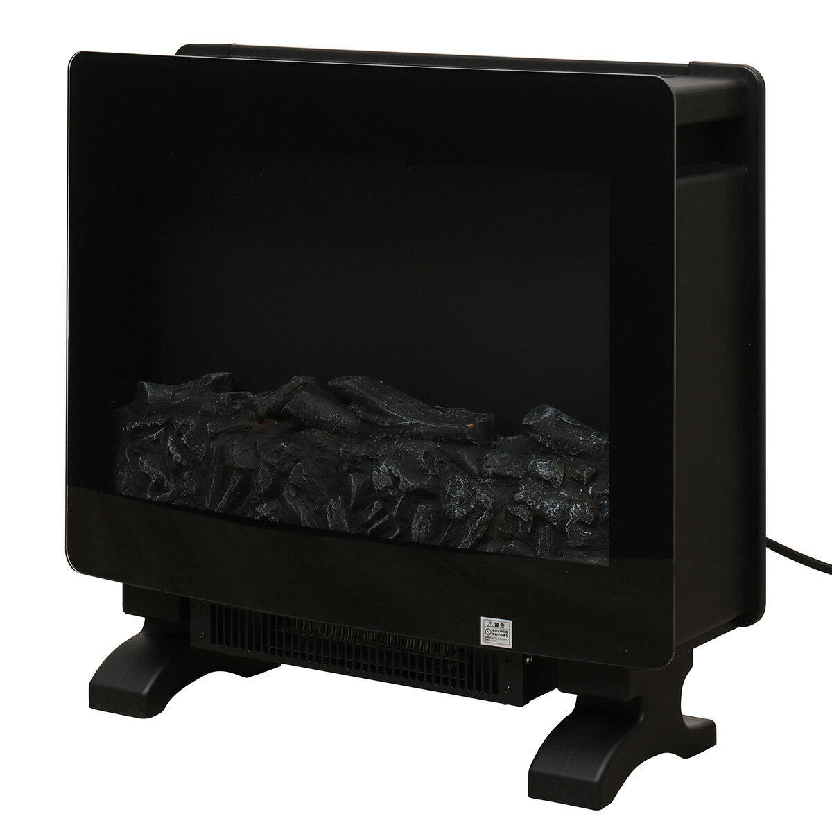美品　SISヒーター暖炉型ファンヒーターアンダルシア DGH-186 ブラック ヨドバシ.com - エスアイエス SIS 暖炉型ファンヒーター