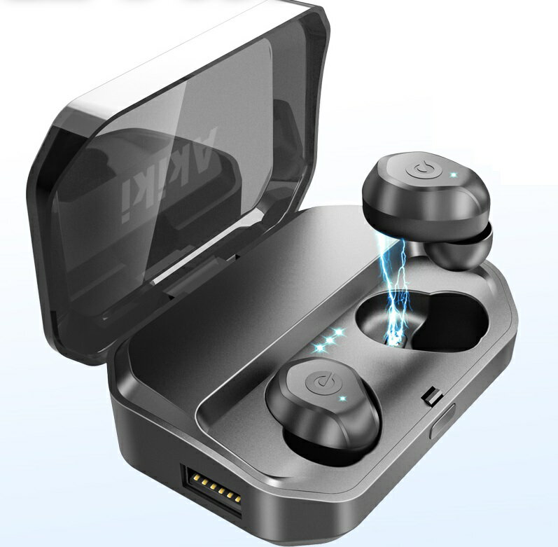 ワイヤレスイヤホン AKIKI 大特価 激安 楽天市場】AKIKI Bluetooth ワイヤレスイヤホン ブラック p10-black