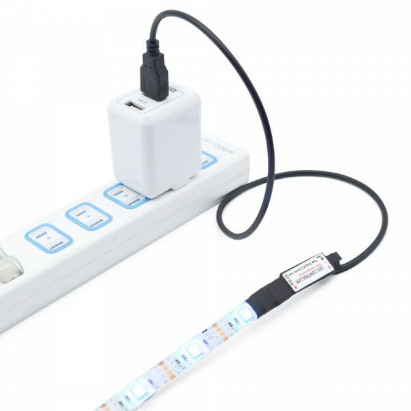 日本トラストテクノロジー USBテープLED 2m RGB TPLED2M-RGBR(1個)