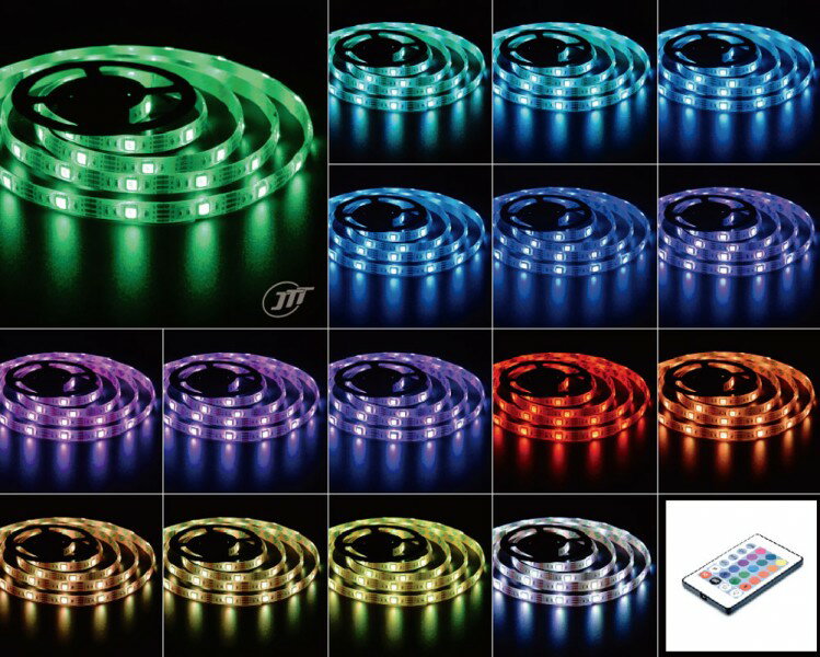 日本トラストテクノロジー USBテープLED 2m RGB TPLED2M-RGBR(1個)
