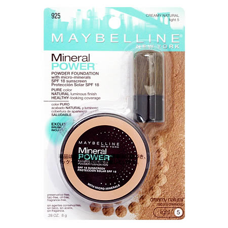 メイベリン ミネラルパワーパウダーファンデーション #クリーミーナチュラル