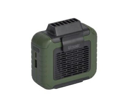 wasser 多機能ベルトファン WASSER_FAN004 グリーン