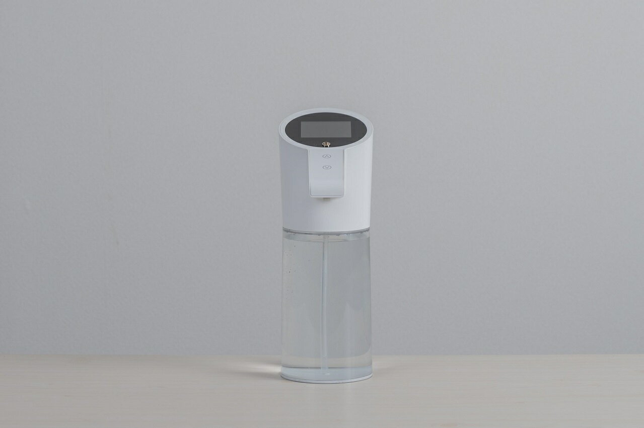 【新品】東亜産業 オートディスペンサー サーモフレッシュ 非接触式温度検知機能 商業施設用アルコールディスペンサー