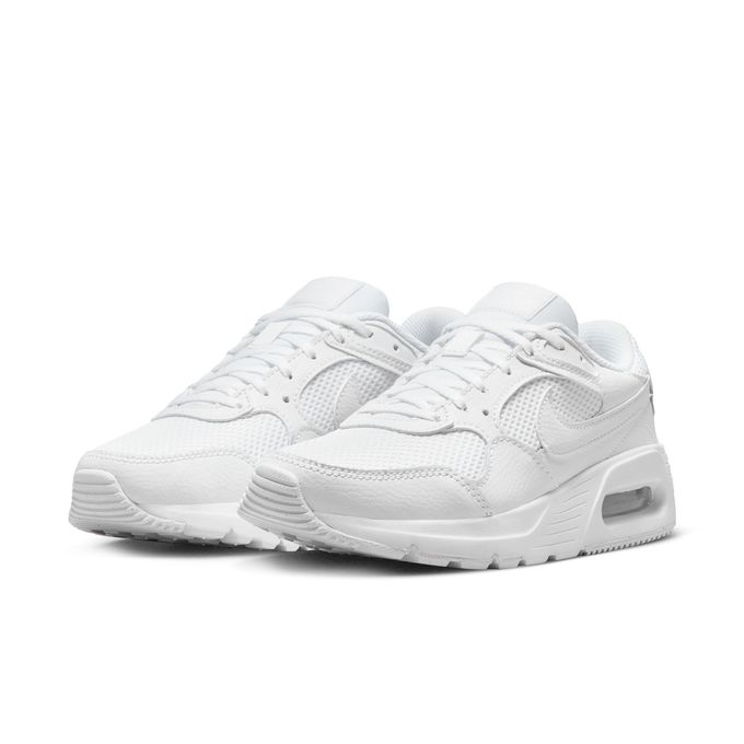 NIKE ナイキ WMNS AIR MAX SC ウィメンズ エア マックス SC 24.5cm 101 ホワイト/ホワイト/Fダスト/ホワイト CW4554101