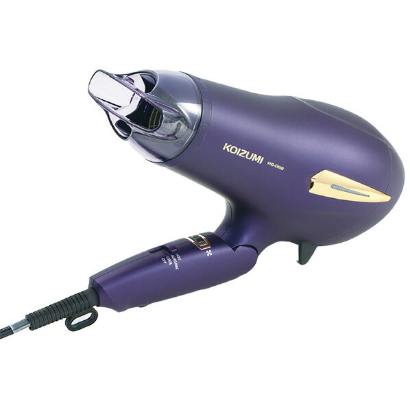 【新品・未使用】コイズミ　マイナスイオンヘアドライヤー　KHD-9130/K Amazon | コイズミ ヘアドライヤー イオンバランス 軽ジョーブ
