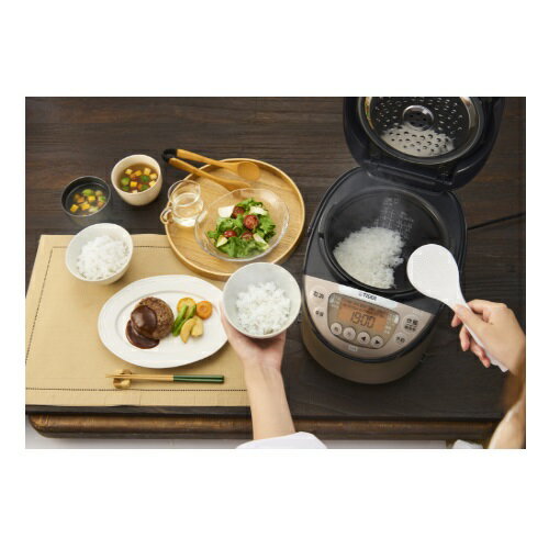 新品開封済　タイガー魔法瓶 炊飯器 1升 IH ブラウン　JKT-P180TK Amazon | タイガー魔法瓶(TIGER) 炊飯器 1升 IH 炊き分け