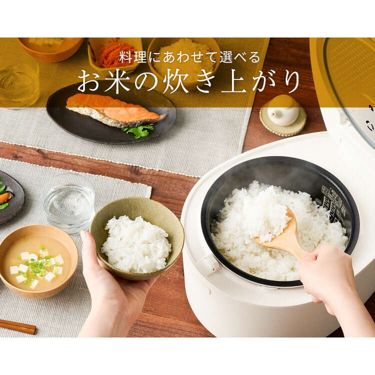 IRIS IHジャー炊飯器 5.5合 ブラック RC-IL50-B