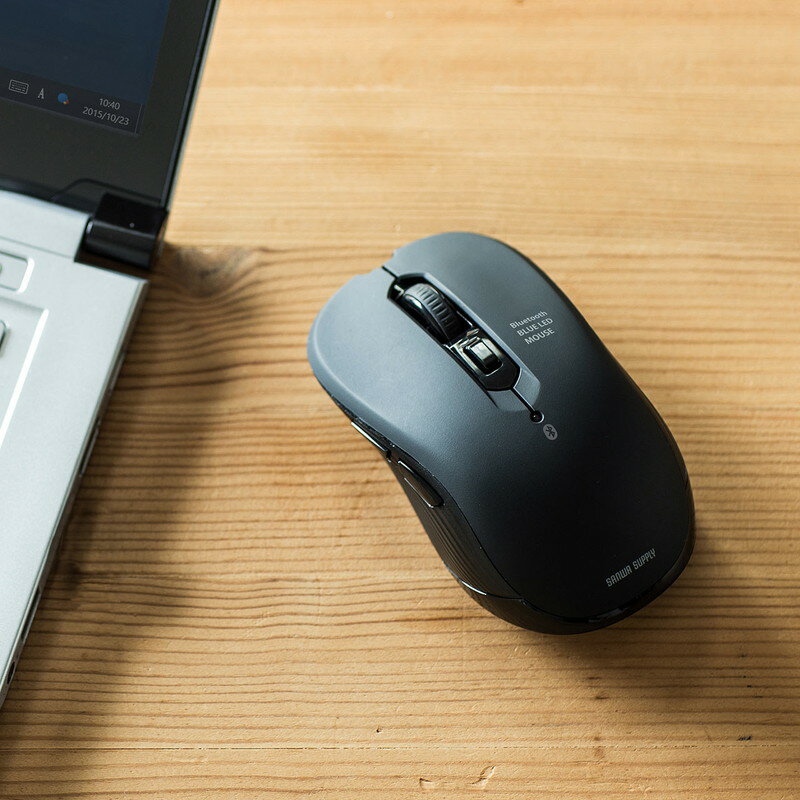 サンワサプライ Bluetooth ワイヤレスマウス ブラック 400-MABT158BK