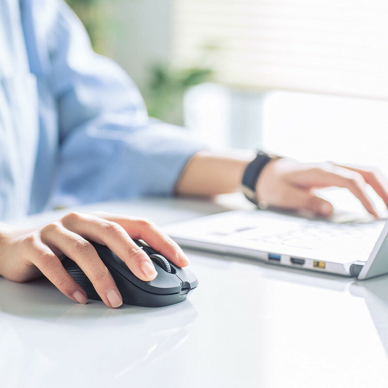 サンワサプライ Bluetooth ワイヤレスマウス ブラック 400-MABT158BK