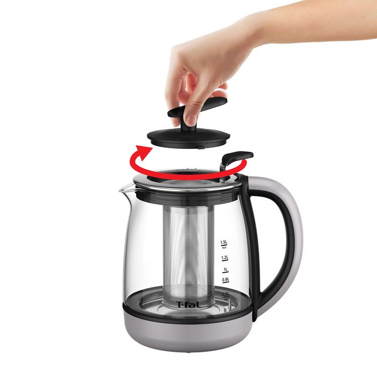 楽天市場】T-FAL 電気ケトル テイエール クリア 1.5L BJ813DJP | 価格