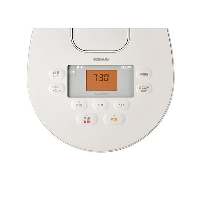 IRIS IHジャー炊飯器 5.5合炊き ホワイト RC-IL50-W