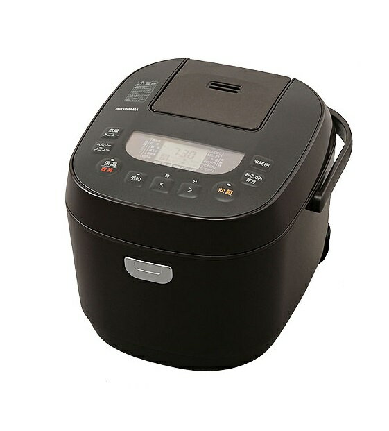 IRIS OHYAMA IH炊飯器 5.5合 ブラック IRIS OHYAMA 炊飯器 5合炊き 一人暮らし ih ジャー炊飯器 IH式