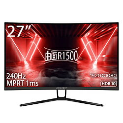 JAPANNEXT 液晶ディスプレイ 27型 JN-27VCG240FHDR