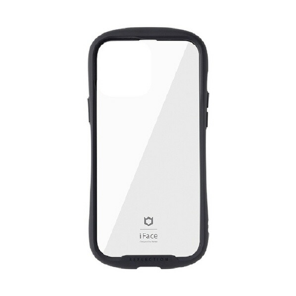 Hamee iPhone 13 Pro Max対応 6.7inch専用 iFace Reflection 強化ガラスクリアケース ブラック