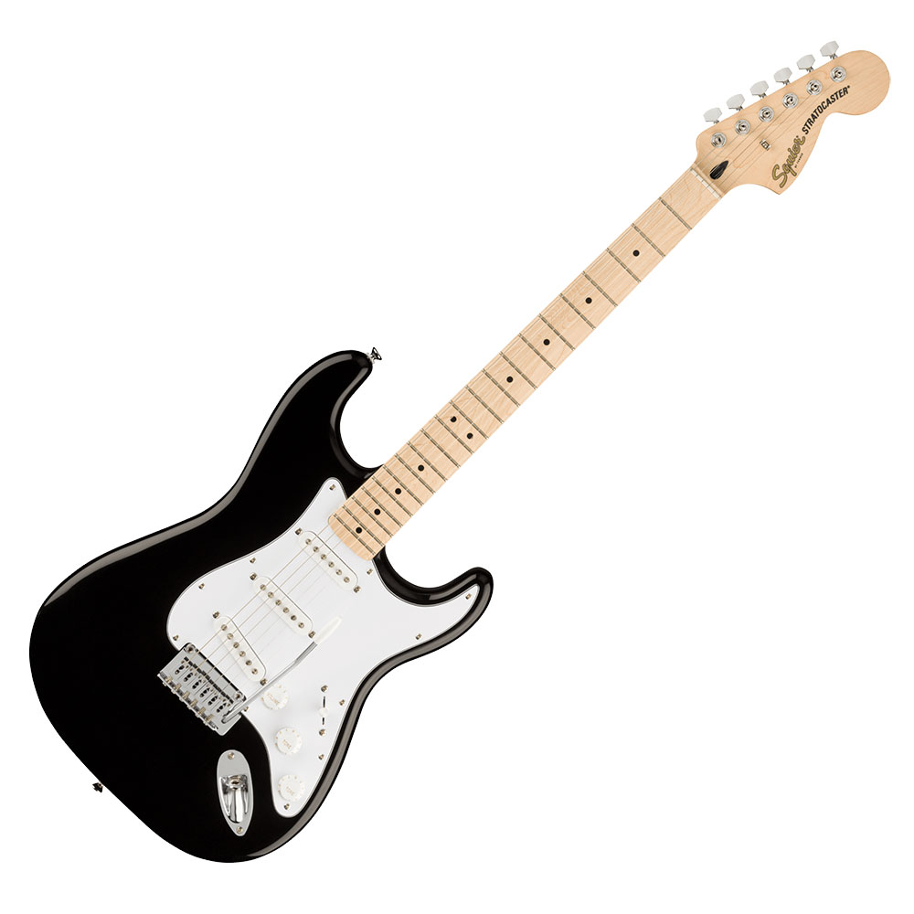 Affinity Series Stratocaster Black/Maple Squier by Fender