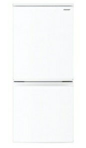 楽天市場】シャープ sj-c14e-n シャープ 2ドア冷蔵庫 ゴールド系