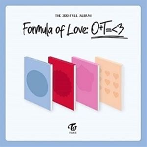 輸入盤 TWICE / 3RD ALBUM ： FORMULA OF LOVE ： O＋T＝ 3 CD