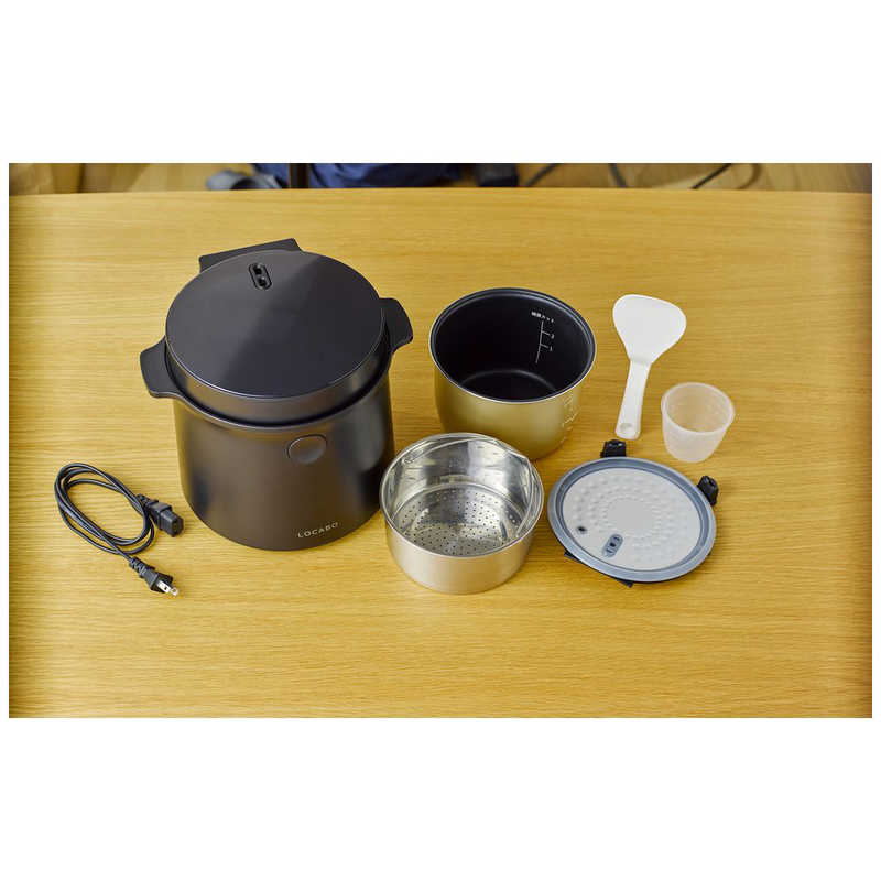 楽天市場】forty-four LOCABO 糖質カット炊飯器 ホワイト JM-C20E-W