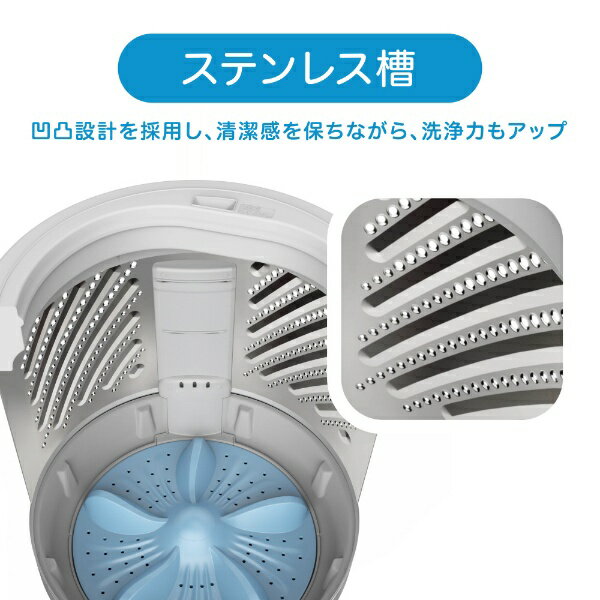 楽天市場】ハイセンスジャパン Hisense 全自動洗濯機 ホワイト HW-T45F